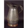 Image 1 : PENNSYLVANIA LARGE TIN MILK / WATER PITCHER