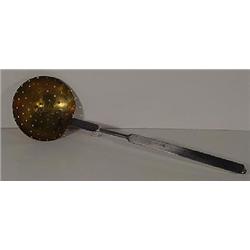 A PENNSYLVANIA MID 19TH C. STRAINER LADLE