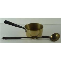 A PENNSYLVANIA MID 19TH CENTURY DIPPER