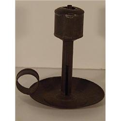 PENNSYLVANIA TIN WHALE OIL BURNING CHAMBER STICK