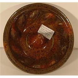 AN EASTERN PENNSYLVANIA REDWARE FOOD MOLD