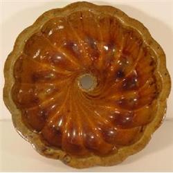 PENNSYLVANIA REDWARE "TURK'S" HEAD MOLD