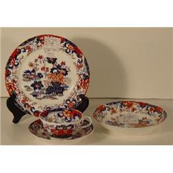 FOUR PIECES OF MINTON CHINA