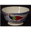 Image 1 : "PEACOCK" / SPONGE, SPATTERWARE BOWL