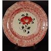 Image 1 : RED SPATTERWARE 8 3/8" PLATE