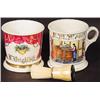 Image 1 : TWO OCCUPATIONAL SHAVING MUGS