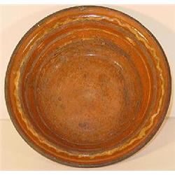 PENNSYLVANIA REDWARE BOWL