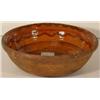 Image 1 : A PENNSYLVANIA REDWARE LARGE ROUND DEEP SIDED BOWL