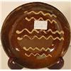 Image 1 : A PENNSYLVANIA REDWARE ROUND BOWL