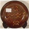 Image 1 : A PENNSYLVANIA REDWARE ROUND BOWL