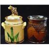 Image 1 : TURTLE CREEK POTTERY REDWARE COVERED JARS