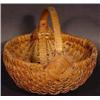 Image 1 : SCARCE SMALL SPLIT OAK BASKET