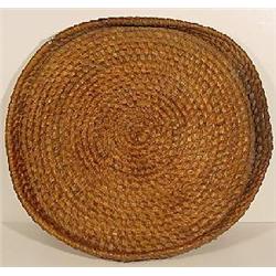 COILED RYE STRAW HARVEST TRAY