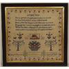 Image 1 : A FRAMED SAMPLER