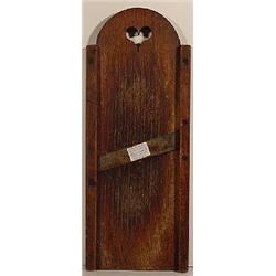 A PENNSYLVANIA DUTCH KRAUT CUTTER