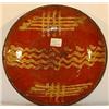 Image 1 : PENNSYLVANIA REDWARE ROUND SHALLOW BOWL
