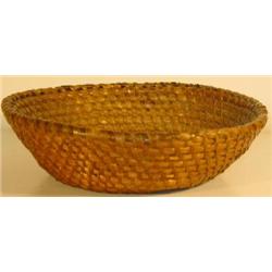 COILED ROUND RYE GRASS BOWL