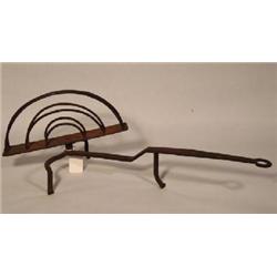 HANDWROUGHT FIRE PLACE TOASTER