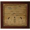 Image 1 : FRAMED GEOLOGICAL (FAMILY TREE) SAMPLER