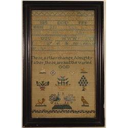 FRAMED SAMPLER