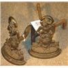 Image 1 : PAIR OF CAST IRON ANDIRONS