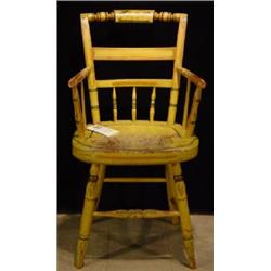 WINDSOR-TYPE "FANCY ARMCHAIR"