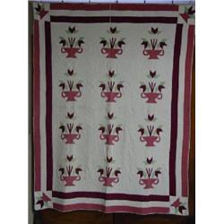 HAND MADE APPLIQUÉD QUILT