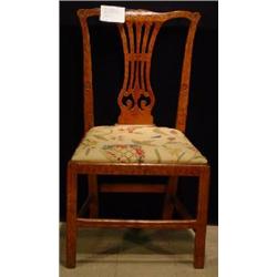 A VIRGINIA CHIPPENDALE SIDE CHAIR