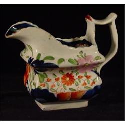 GAUDY DUTCH PORCELAIN CREAM PITCHER