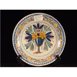 DELFT FAIENCE 9 1/8" PLATE