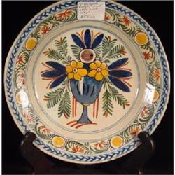 DELFT FAIENCE 9 1/8" PLATE