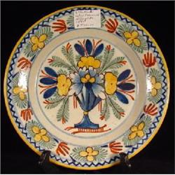 DELFT FAIENCE 9 1/8" PLATE