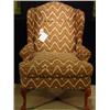 Image 1 : CHIPPENDALE  PERIOD II (REVIVAL) WING BACK ARMCHAIR