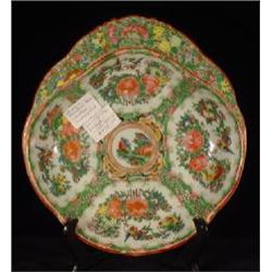 CHINESE EXPORT/FAMILLE ROSE/ CANTON ROSE PORCELAIN SERVING BOWL