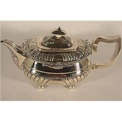 ENGLISH SILVER TEAPOT