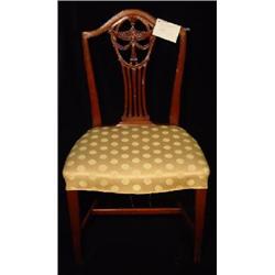MAHOGANY HEPPLEWHITE REVIVAL (PERIOD II) SIDE CHAIR