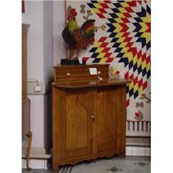 BUTTERNUT CORNER CABINET