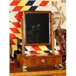 MAHOGANY SHAVING MIRROR