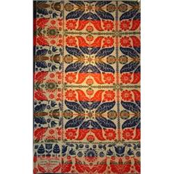 A JACQUARD COVERLET