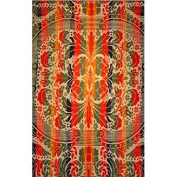 A JACQUARD COVERLET