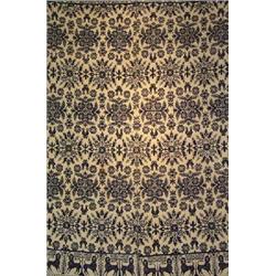 A JACQUARD COVERLET