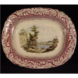 OVAL, FLANGED DEEP SIDED PORCELAIN BOWL