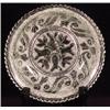 Image 1 : A LACY SANDWICH 5 ¼" CLEAR GLASS DISH