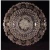 Image 1 : A LACY SANDWICH 6 ¾" CLEAR GLASS BOWL