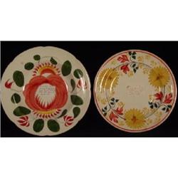 GAUDY STAFFORDSHIRE PORCELAIN SOUP PLATE