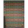 Image 1 : A JACQUARD DOUBLE WOVEN COVERLET