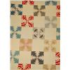 Image 1 : A HAND SEWN PATCHWORK QUILT