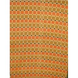 A HAND WOVEN COVERLET