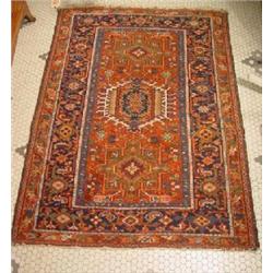 HAMADAN ORIENTAL THROW RUG