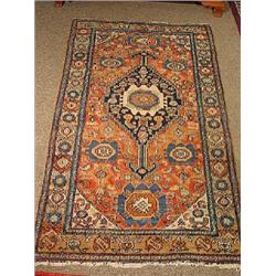 HAMADAN ORIENTAL THROW RUG